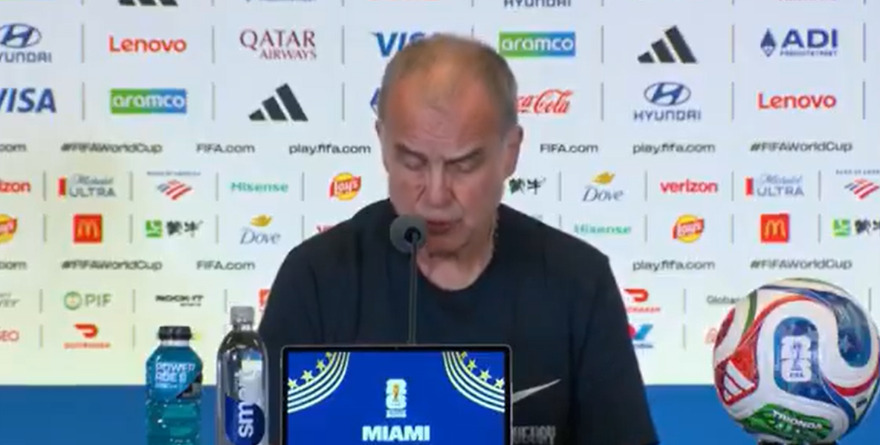 LAS PAUSAS NADA AGREGAN Y MUCHO QUITAN, SEGÚN BIELSA