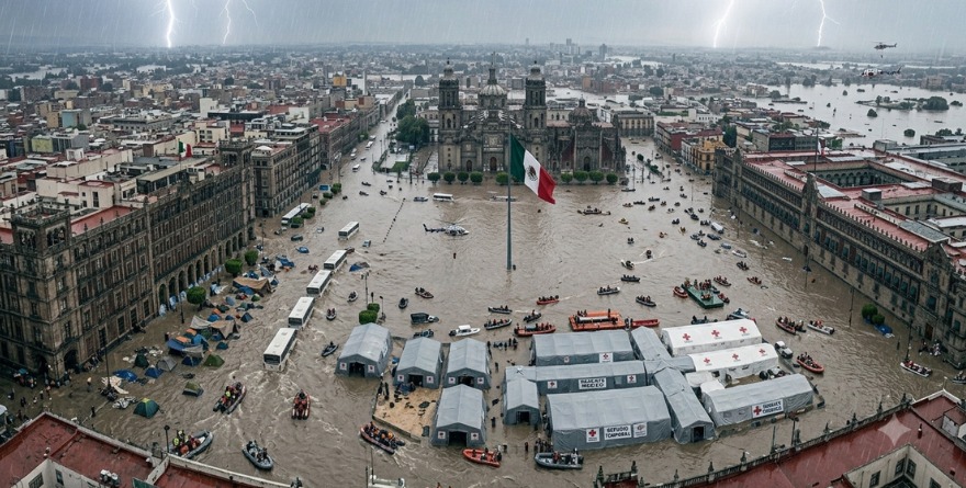 LLUVIAS FUERTES Y POSIBLES INUNDACIONES EN VARIOS ESTADOS