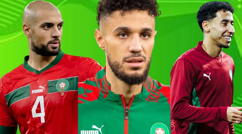 TRES FUTBOLISTAS MARROQUÍES PORTAN ‘SANGRE NARANJA’