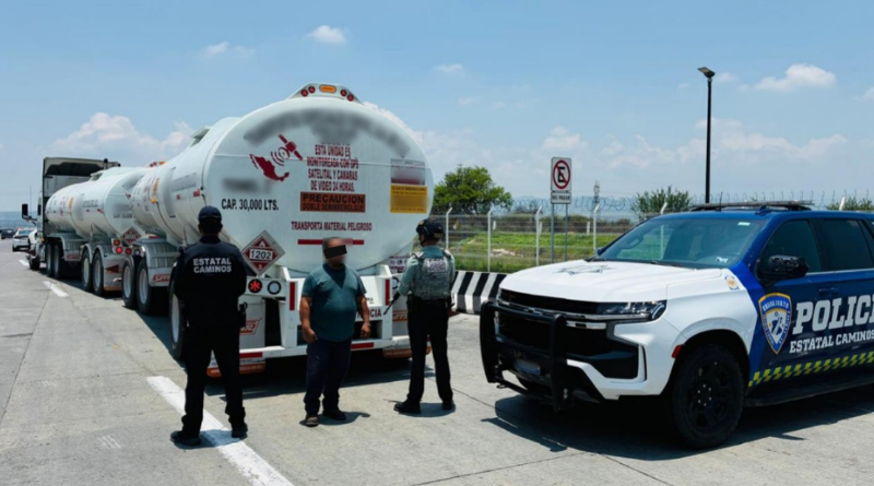 DECOMISAN PIPA CON 60 MIL LITROS DE HIDROCARBURO