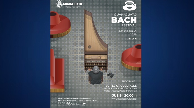 MÚSICA DE BACH TOMARÁ LOS ESCENARIOS DE LEÓN Y GUANAJUATO