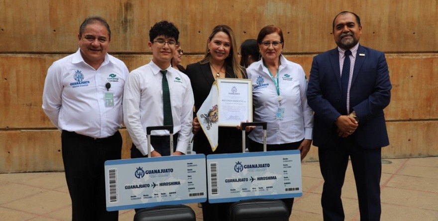 CONALEP GUANAJUATO LLEVA SU TALENTO TECNOLÓGICO A HIROSHIMA