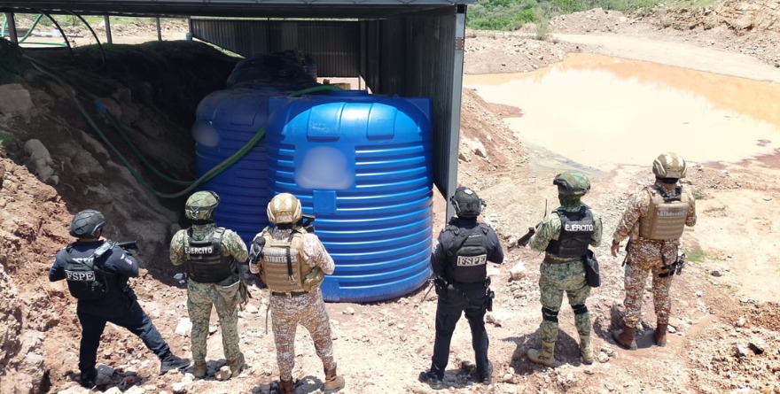 FSPE Y DEFENSA DECOMISAN MÁS DE 69 MIL LITROS DE GASOLINA