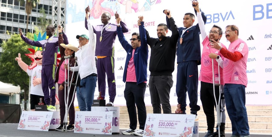 DOMINIO KENIANO EN EL MEDIO MARATÓN CDMX 2026