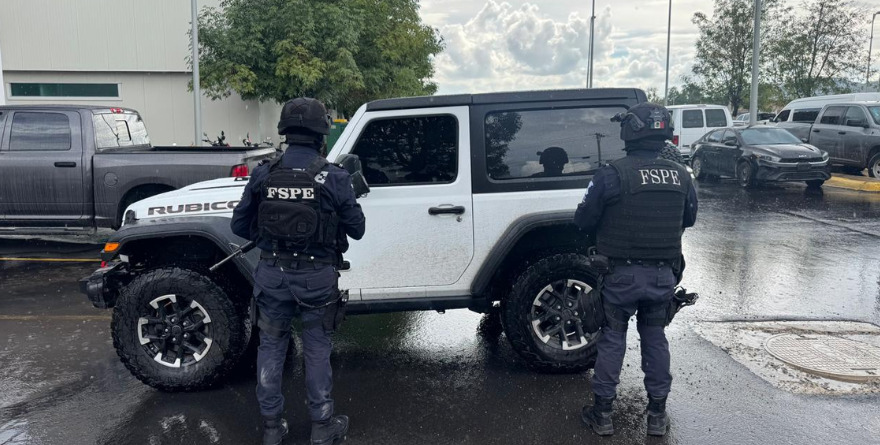 FSPE ASEGURA ARMA LARGA Y BLOQUEADOR DE SEÑAL EN SAN DIEGO