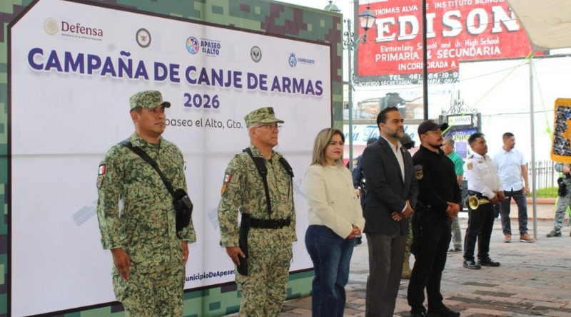 ÉXITO EN CANJE DE ARMAS COORDINADO POR SEDENA Y ESTADO