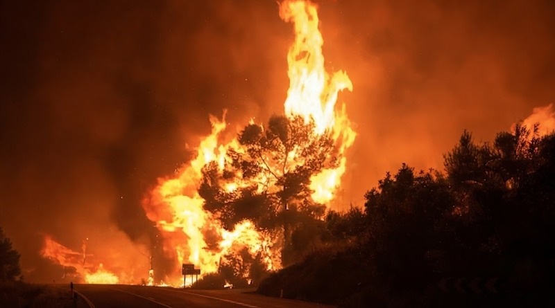 AMPLÍAN EL ESTADO DE EMERGENCIA POR FUEGO EN ESPAÑA