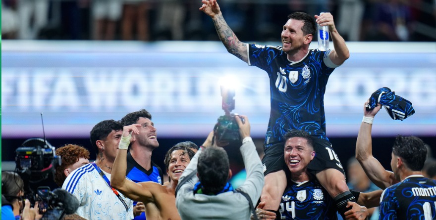 ARGENTINA DOMINA CON FÚTBOL, ENTREGA Y ANOTACIONES