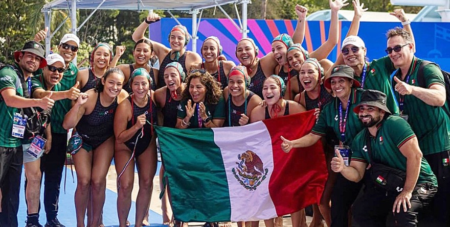 ARRASA MÉXICO CON ACTUACIÓN MAGISTRAL EN POLO ACUÁTICO