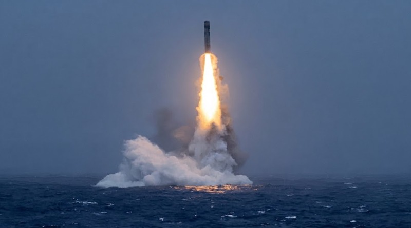 CHINA REALIZA PRUEBA DE MISIL ESTRATÉGICO DESDE PLATAFORMA SUBMARINA