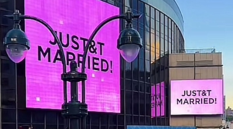 CIERRE DE MADISON SQUARE GARDEN PARA BODA DE SWIFT