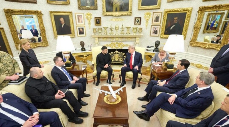 DESTACAN SINTONÍA ENTRE TRUMP Y ZELENSKY