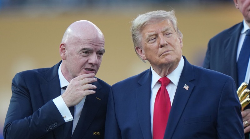 DICEN QUE TRUMP IMPULSA A INFANTINO COMO LÍDER DE LA ONU