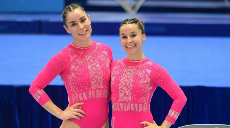 DOS OROS QUE GIMNASTAS REGALAN A MÉXICO EN JCC