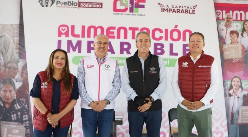 EL APOYO DE “ALIMENTACIÓN IMPARABLE” ALCANZA A FAMILIAS POBLANAS