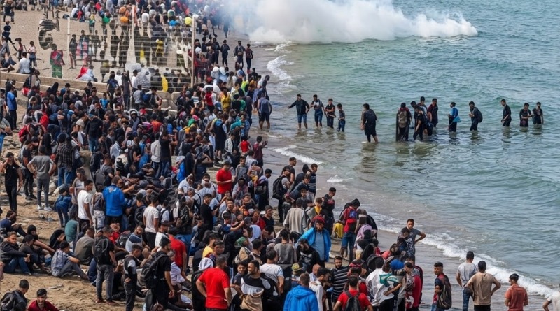 EL FLUJO DE MIGRANTES DESBORDA ESPAÑA