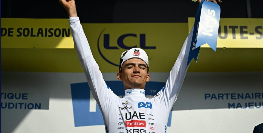 ETAPA 15: ISAAC DEL TORO CRUZA LA META EN TERCERA POSICIÓN EN TOUR DE FRANCIA