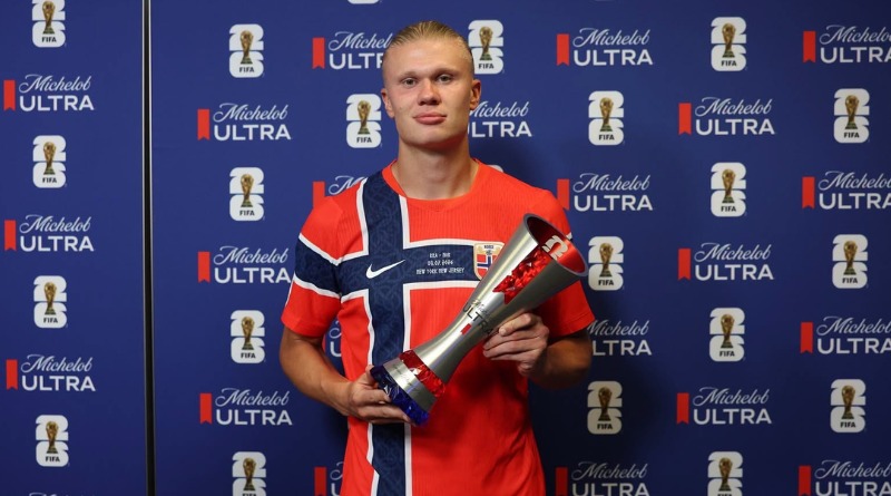 FENÓMENO VIRAL DEL MUNDIAL: ERLING HAALAND SE LLEVA LOS REFLECTORES
