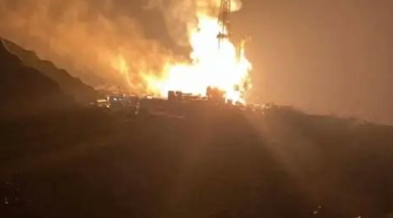 INCENDIO DE 134 DÍAS CONTINÚA EN POZO PEMEX VERACRUZ