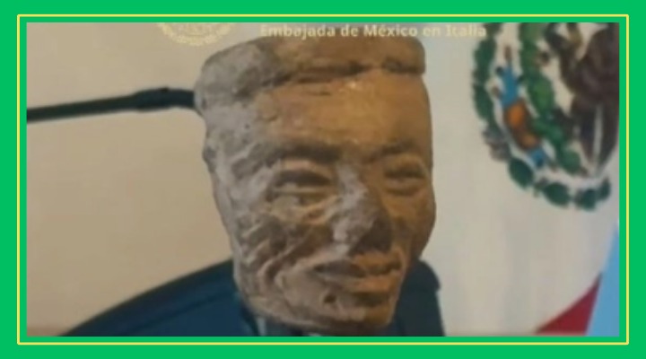 JUSTICIA CULTURAL: MÉXICO RECIBE 27 PIEZAS ARQUEOLÓGICAS Y FÓSILES DE ITALIA