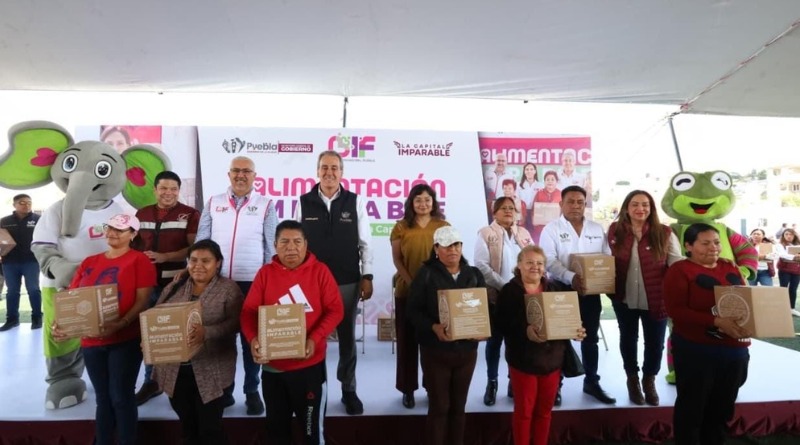 LA RESURRECCIÓN BENEFICIADA CON 4 MIL DESPENSAS DEL DIF PUEBLA CAPITAL