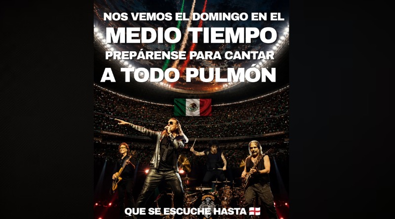 MANÁ REALIZARÁ PRESENTACIÓN EN MEDIO TIEMPO DE MÉXICO-INGLATERRA
