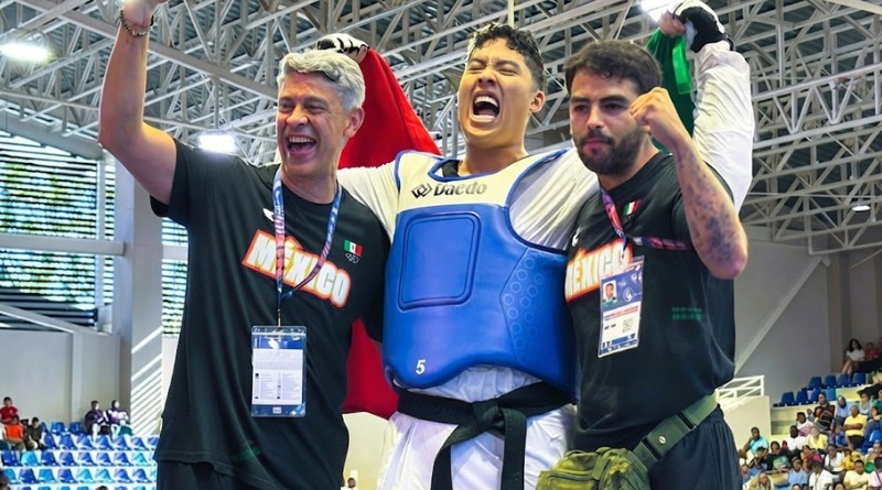 MÉXICO GANA Y SE CORONA EN TAEKWONDO