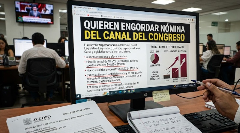 PLAN PARA ENGORDAR NÓMINA DEL CANAL DEL CONGRESO