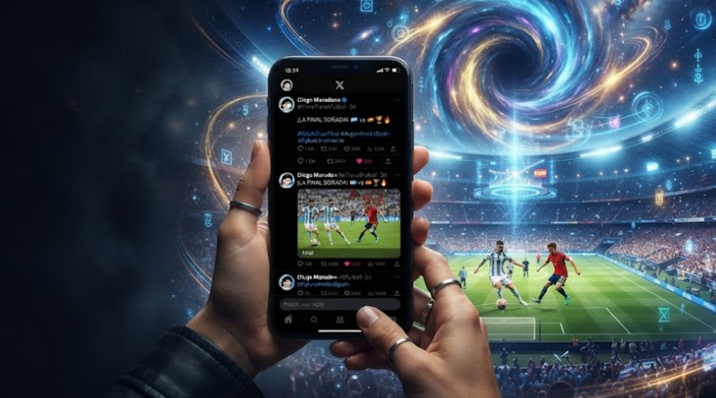 ¿PREDIJO CON EXACTITUD EL POST DE X EL FINAL DEL MUNDIAL 2021?