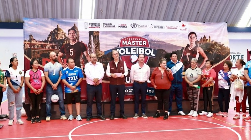 PUEBLA ABRE LAS PUERTAS AL FESTIVAL MÁSTER DE VOLEIBOL