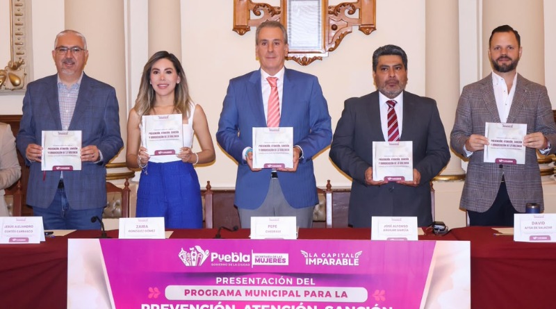 SE ACTIVA EN PUEBLA PROGRAMA INTEGRAL CONTRA LA VIOLENCIA