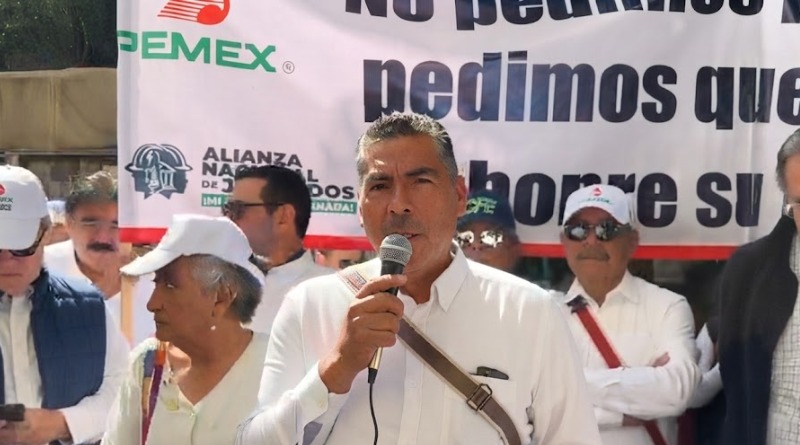 REFORMA PENSIONARIA PROVOCA PROTESTA ENTRE JUBILADOS DE PEMEX