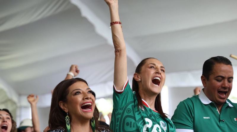 SHEINBAUM SE ENCONTRARÁ EN LA FINAL DEL MUNDIAL