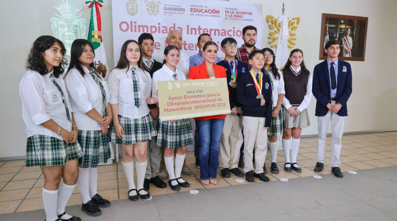 TALENTO MATEMÁTICO DE GUERRERO CUENTA CON APOYO TOTAL RUMBO A SINGAPUR
