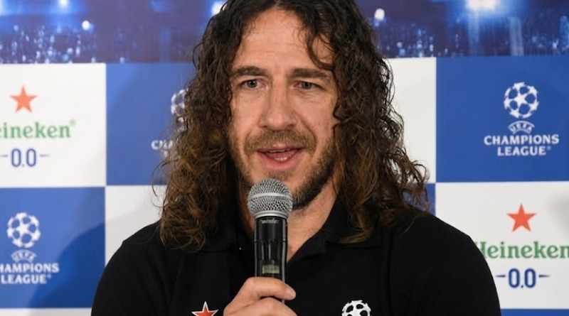 TODOS INTENTAN SALUDAR A PUYOL MIENTRAS TRANSMITE EN DIRECTO