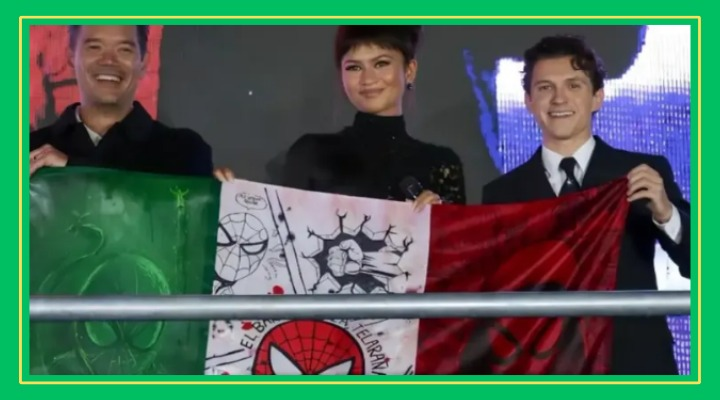 TOM HOLLAND Y ZENDAYA LLEGAN A MÉXICO Y PROVOCAN ALBOROTO ENTRE ADMIRADORES
