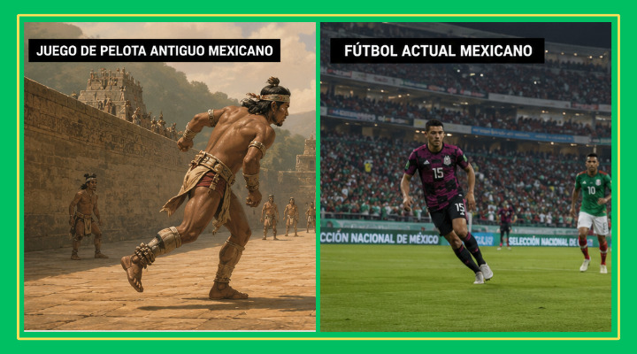 VIAJE HISTÓRICO DE LA PELOTA EN MÉXICO: DE LOS DIOSES AL FÚTBOL MODERNO