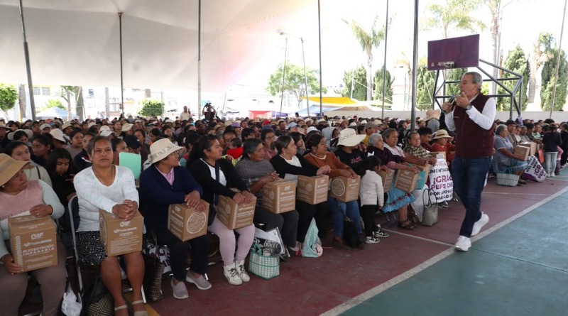 5 MIL DESPENSAS “ALIMENTACIÓN IMPARABLE” YA DISTRIBUIDAS EN SAN MIGUEL CANOA