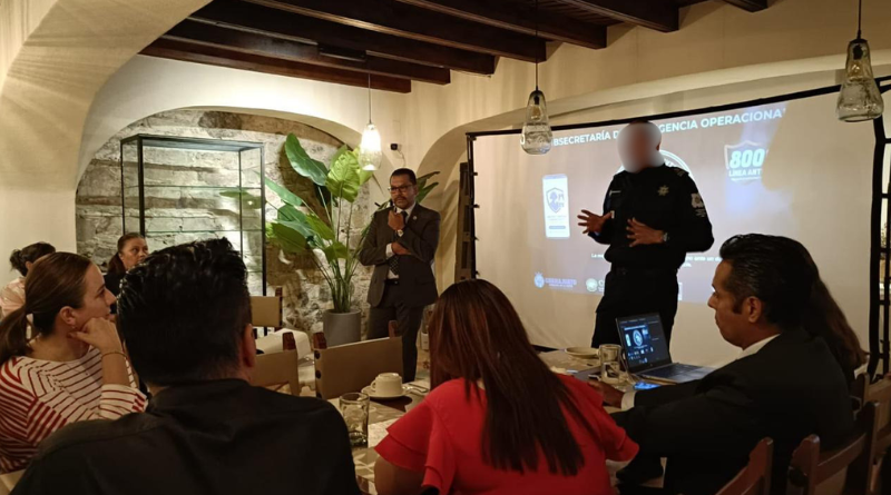 CAPACITAN A SECTOR TURÍSTICO CONTRA EXTORSIÓN EN GUANAJUATO