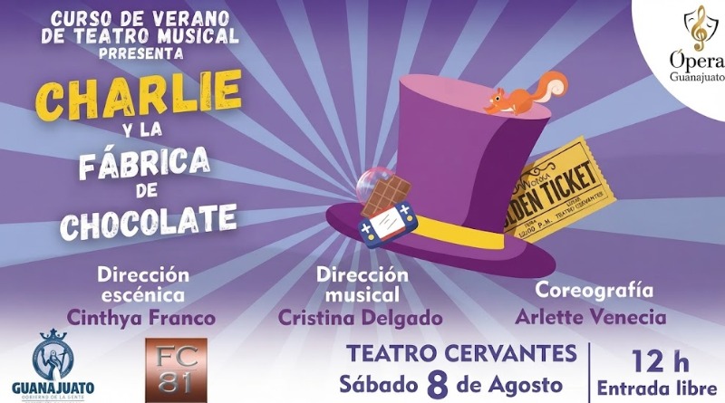 CHARLIE Y LA FÁBRICA DE CHOCOLATE EN EL TEATRO CERVANTES