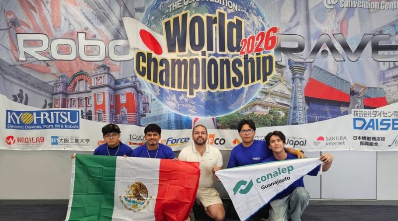 CONALEP GUANAJUATO PRIMER LUGAR MUNDIAL DE ROBOTICA EN JAPÓN