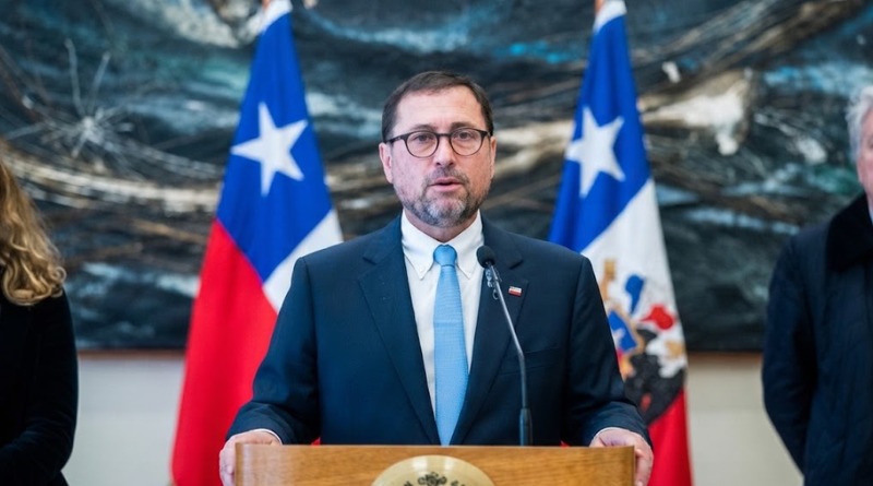 A CHINA VIAJA ESTE MARTES EL MINISTRO DE EXTERIORES DE CHILE