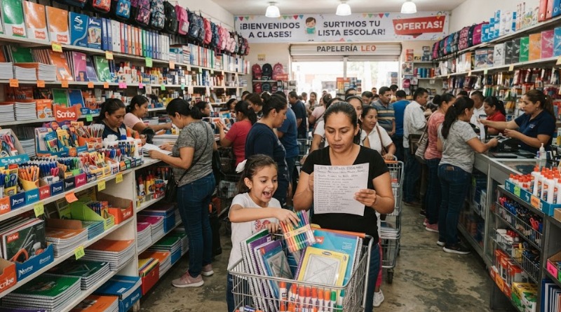 ACUSAN CONDICIONAMIENTO EN ENTREGA DE LISTA DE ÚTILES