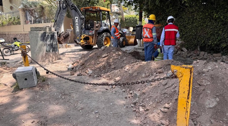 AJIJIC PRESUME AHORA DEL CABLEADO SUBTERRÁNEO DE CHAPALA