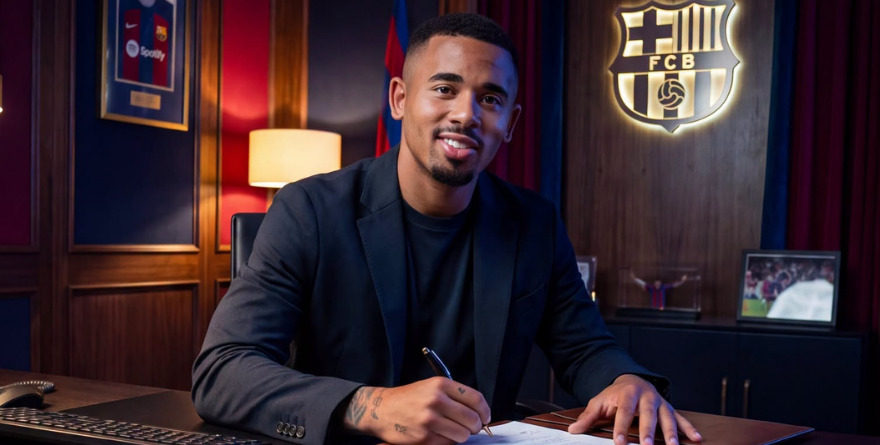 BARCELONA BUSCA REFORZAR SU ATAQUE CON GABRIEL JESUS
