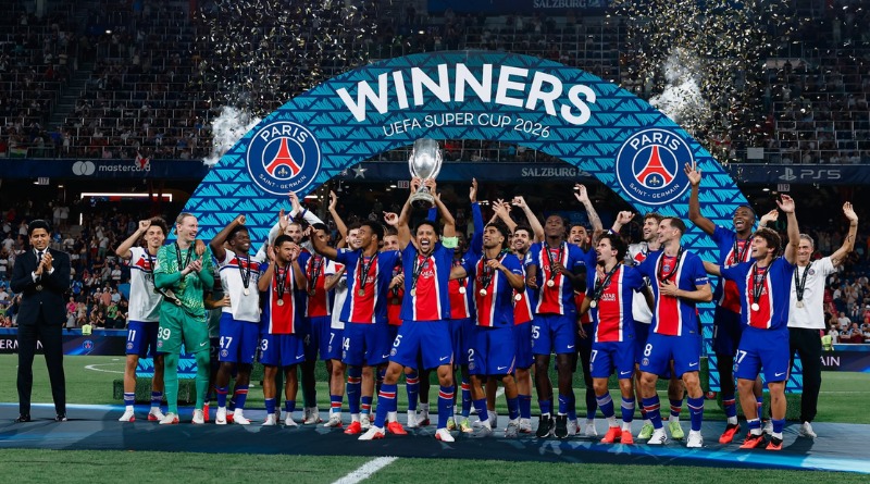 BICAMPEONES: EL PSG VUELVE A GANAR LA SUPERCOPA DE EUROPA