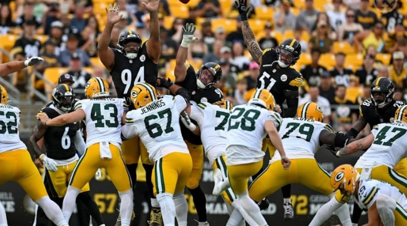 BRILLA STEELERS FRENTE A PACKERS PRIVADOS DE RODGERS