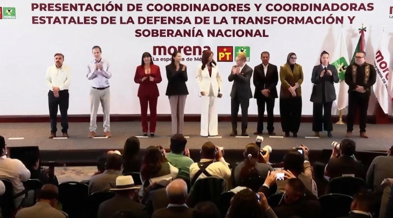 CANDIDATOS A GUBERNATURAS DE MORENA SE DAN A CONOCER 2027