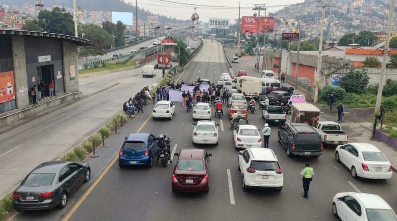 CIERRAN LA MÉXICO-PACHUCA CON RUMBO A LA CDMX