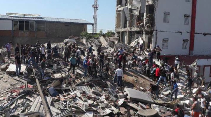 ‘DESASTRE’ EN COLOMBIA POR SISMO